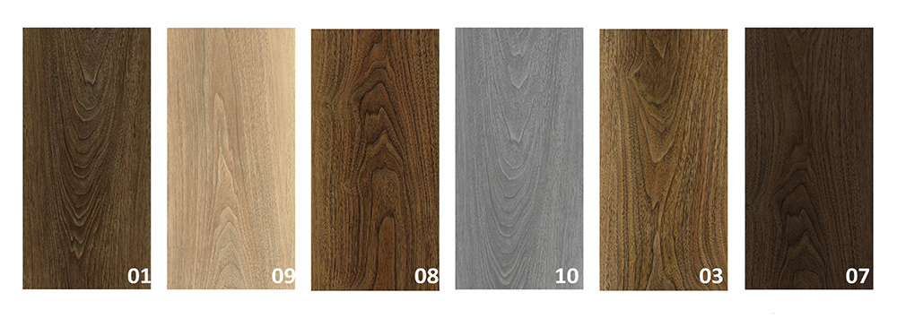 Herringbone tile effect vinyl flooring