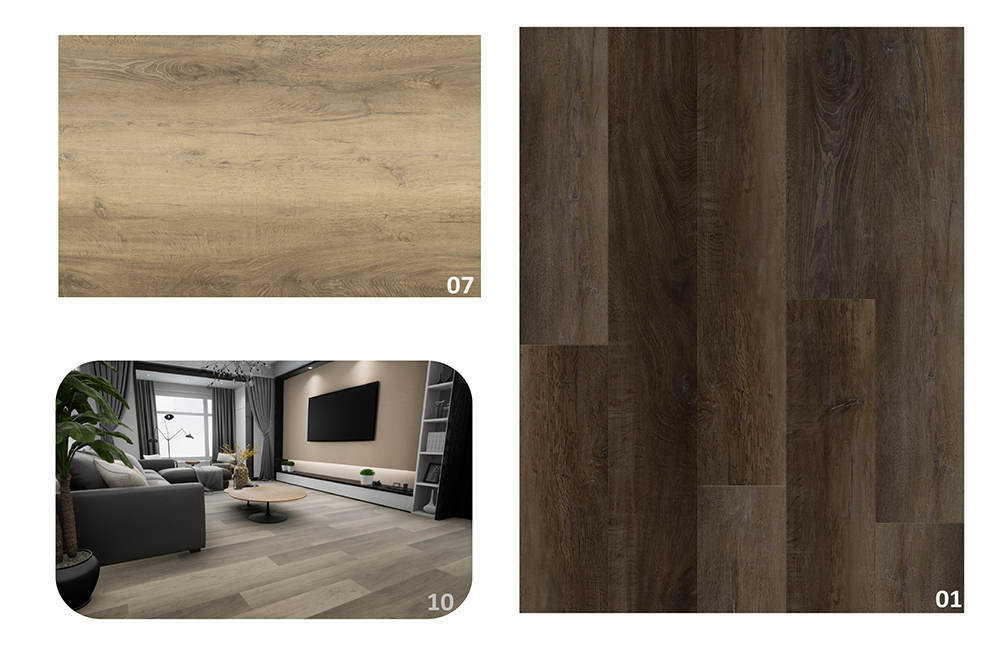Commercial waterproof vinyl plank flooring
